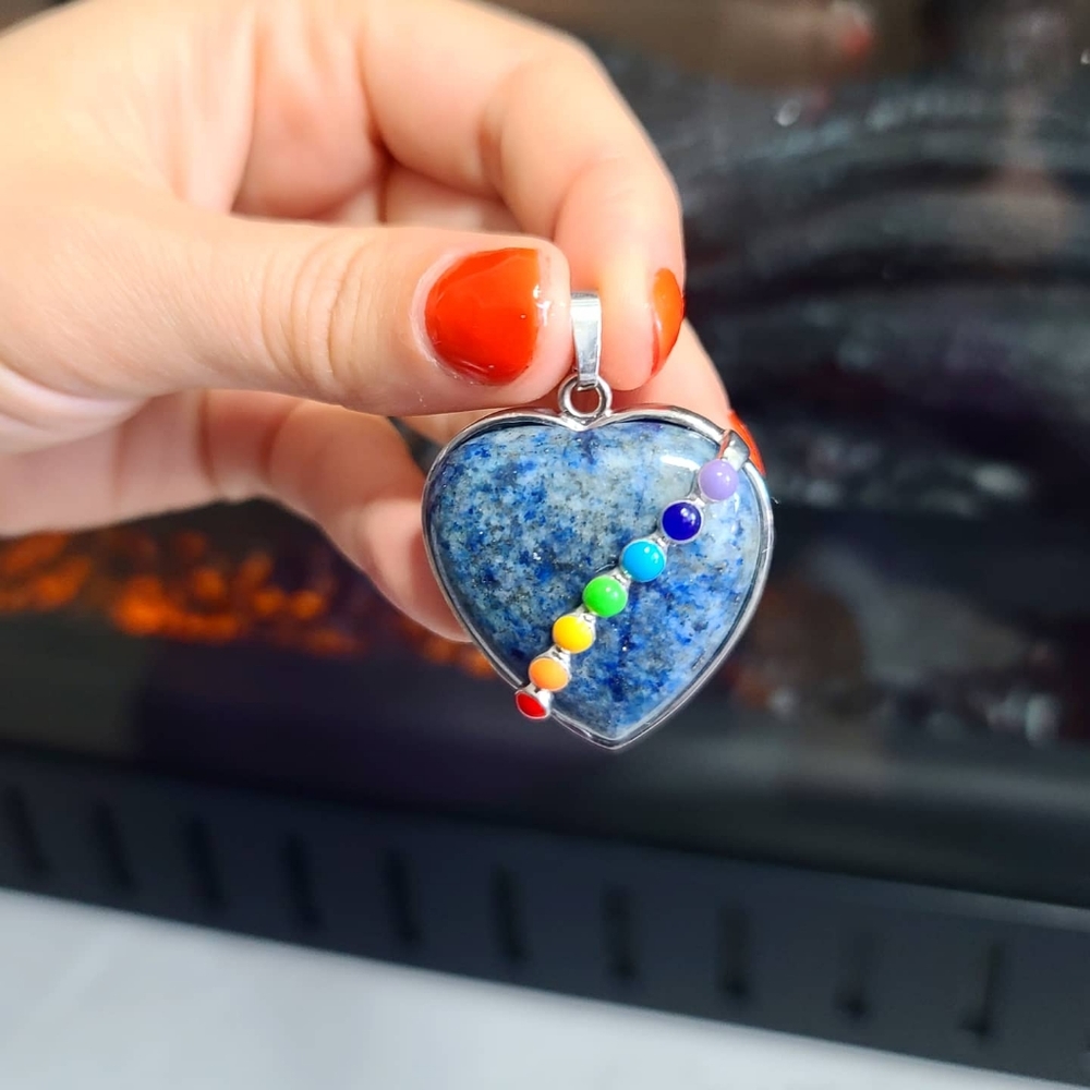 Lapis Lazuli 7 chakra Pendant